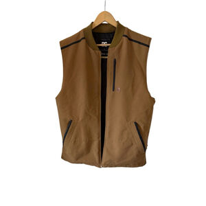 DC Resistance Series Brown Utility Vest Mens Large Streetwear Workwear L